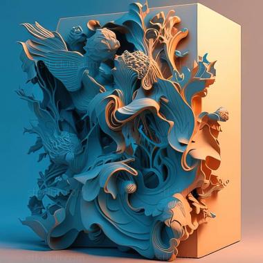 3D model James Jean (STL)